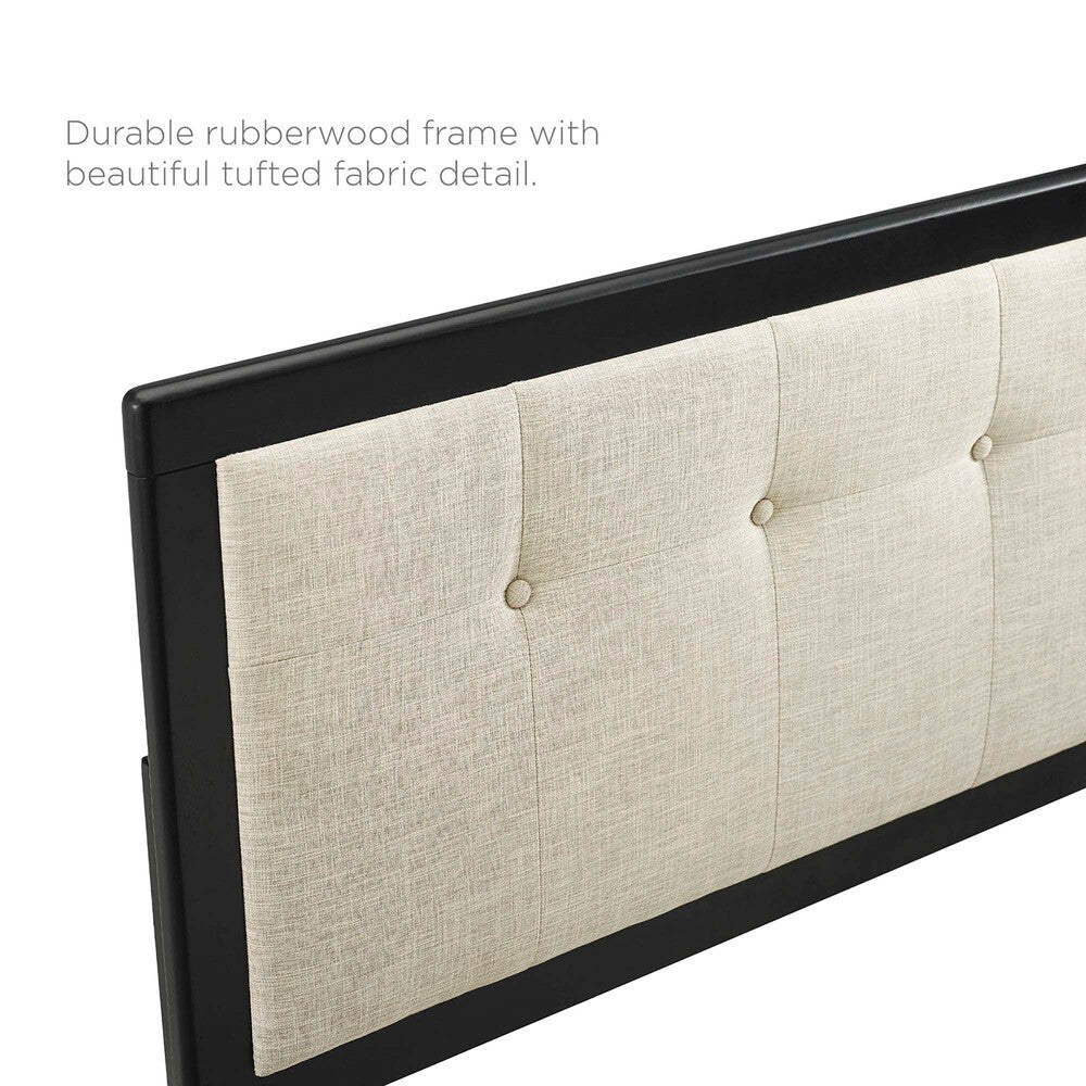 Modway Draper Tufted Fabric and Wood Queen Headboard by Modway-MOD-6226