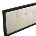 Modway Draper Tufted Fabric and Wood Queen Headboard by Modway-MOD-6226