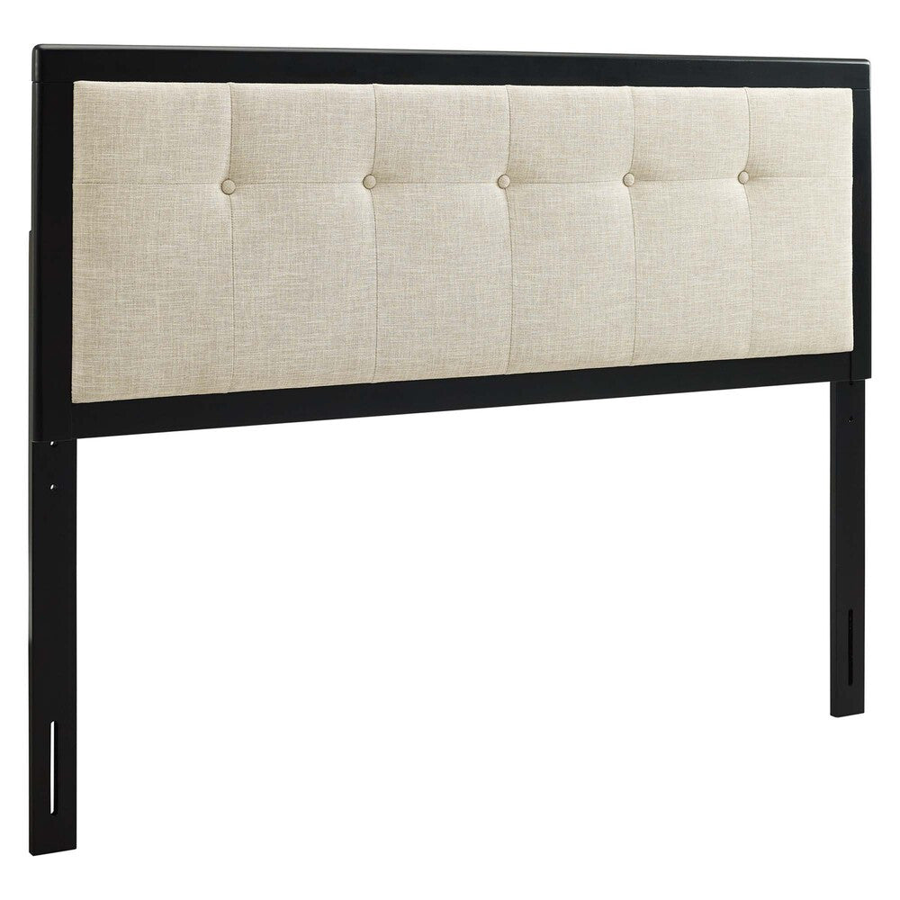 Modway Draper Tufted Fabric and Wood Queen Headboard by Modway-MOD-6226
