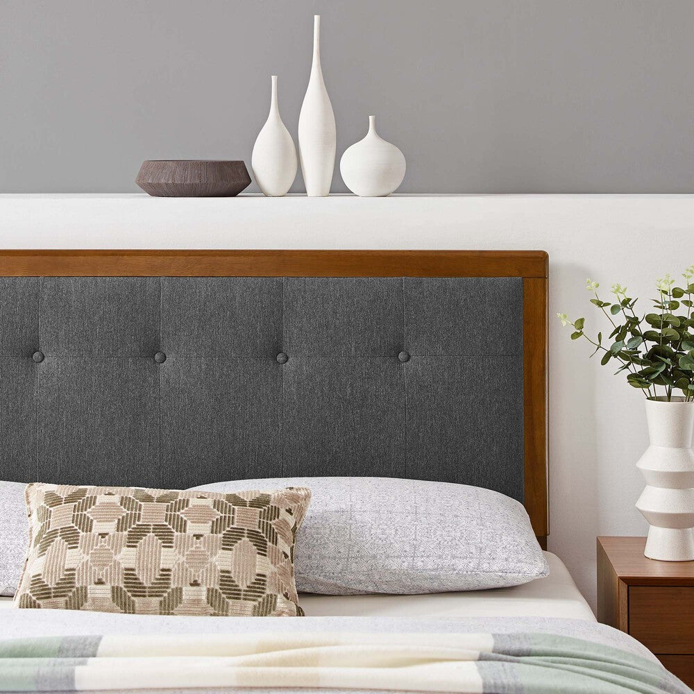 Modway Draper Tufted Fabric and Wood Queen Headboard by Modway-MOD-6226