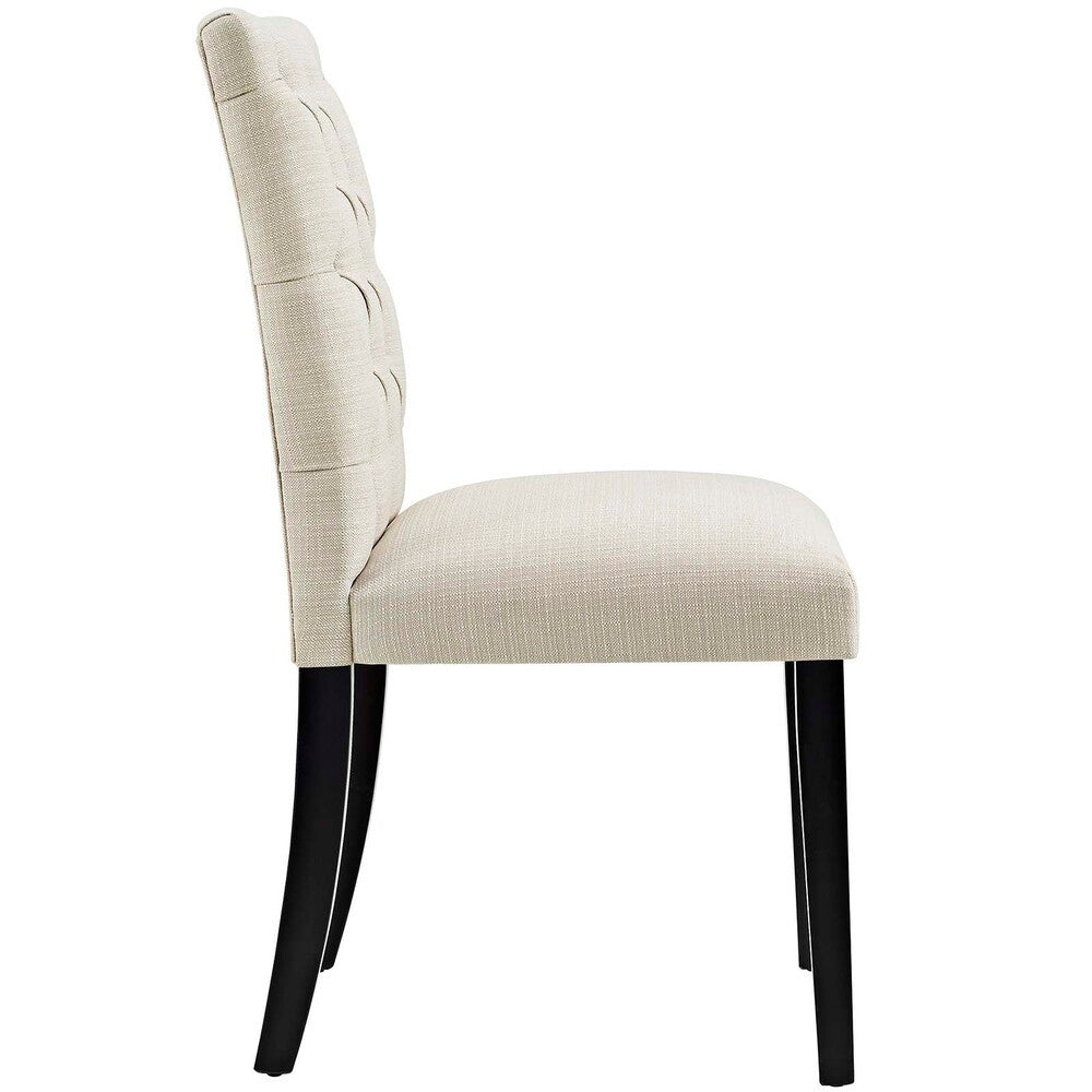 Modway Duchess Button Tufted Fabric Dining Chair by Modway-EEI-2231