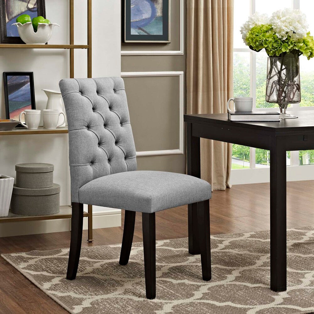 Modway Duchess Button Tufted Fabric Dining Chair by Modway-EEI-2231