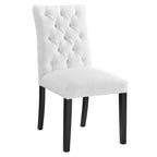 Modway Duchess Button Tufted Fabric Dining Chair by Modway-EEI-2231