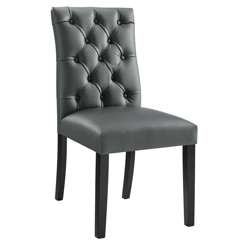 EEI-3472 Duchess Vinyl Dining Chair Set of 2 by Modway