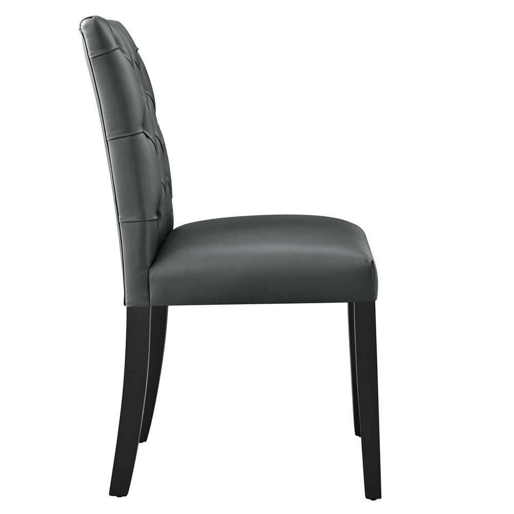 EEI-3472 Duchess Vinyl Dining Chair Set of 2 by Modway