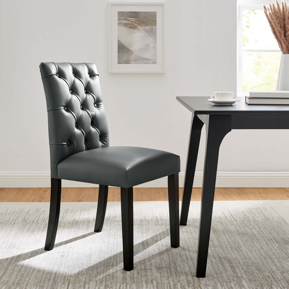 EEI-3472 Duchess Vinyl Dining Chair Set of 2 by Modway
