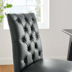 EEI-3472 Duchess Vinyl Dining Chair Set of 2 by Modway