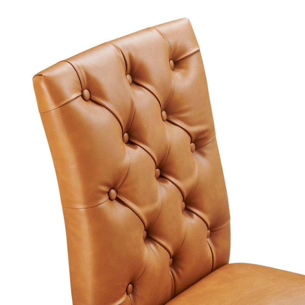 EEI-3472 Duchess Vinyl Dining Chair Set of 2 by Modway