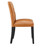 EEI-3472 Duchess Vinyl Dining Chair Set of 2 by Modway