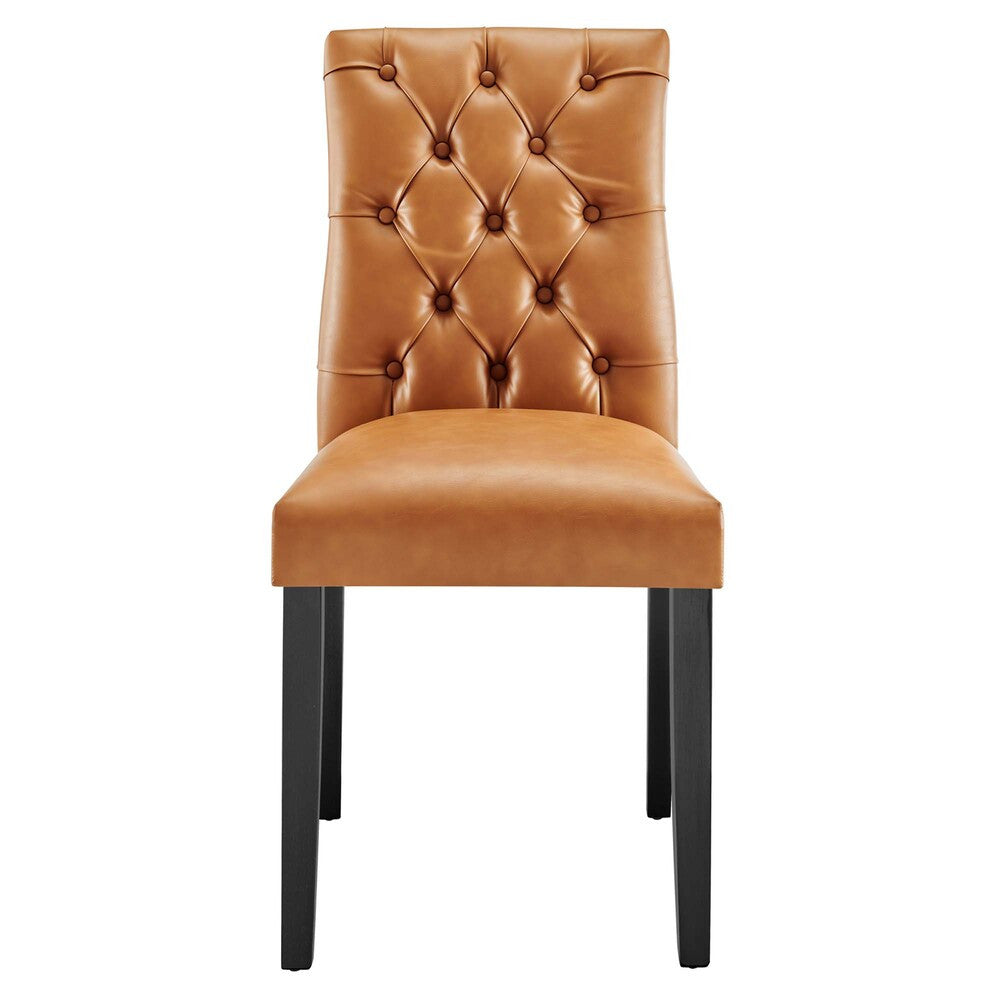 EEI-3472 Duchess Vinyl Dining Chair Set of 2 by Modway