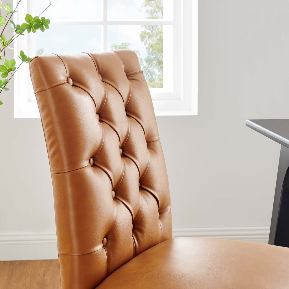 EEI-3472 Duchess Vinyl Dining Chair Set of 2 by Modway