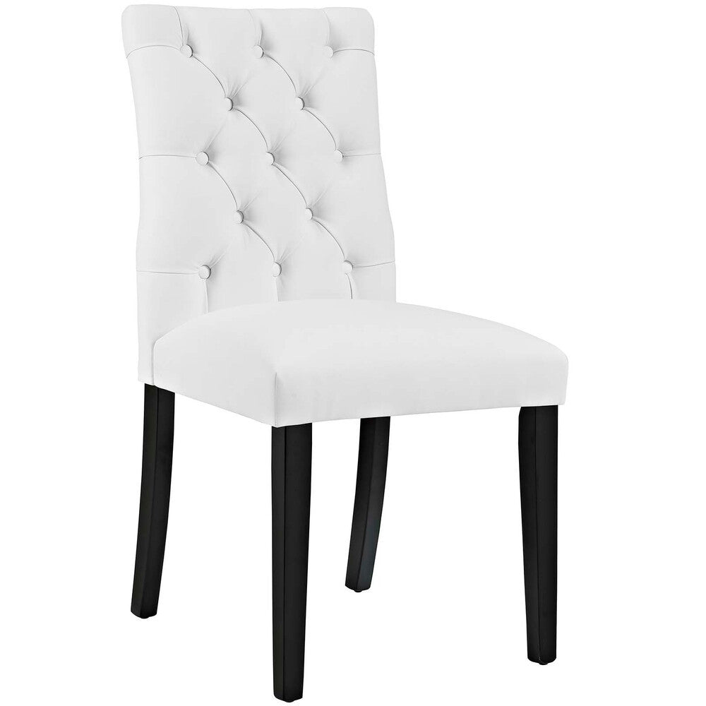 EEI-3472 Duchess Vinyl Dining Chair Set of 2 by Modway