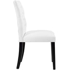 EEI-3472 Duchess Vinyl Dining Chair Set of 2 by Modway