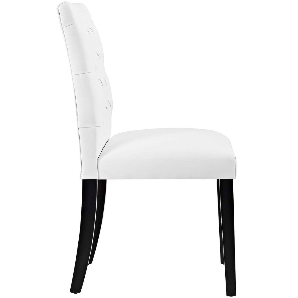 EEI-3472 Duchess Vinyl Dining Chair Set of 2 by Modway