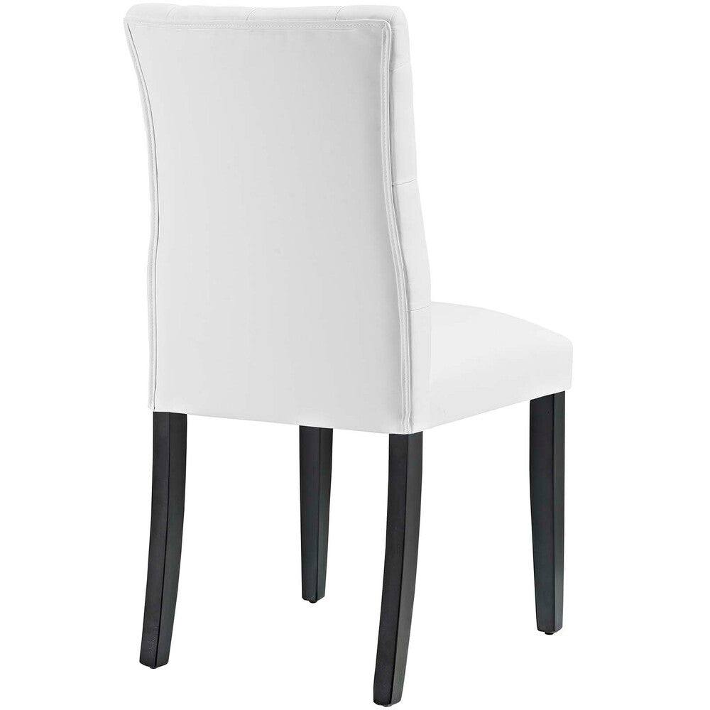 EEI-3472 Duchess Vinyl Dining Chair Set of 2 by Modway