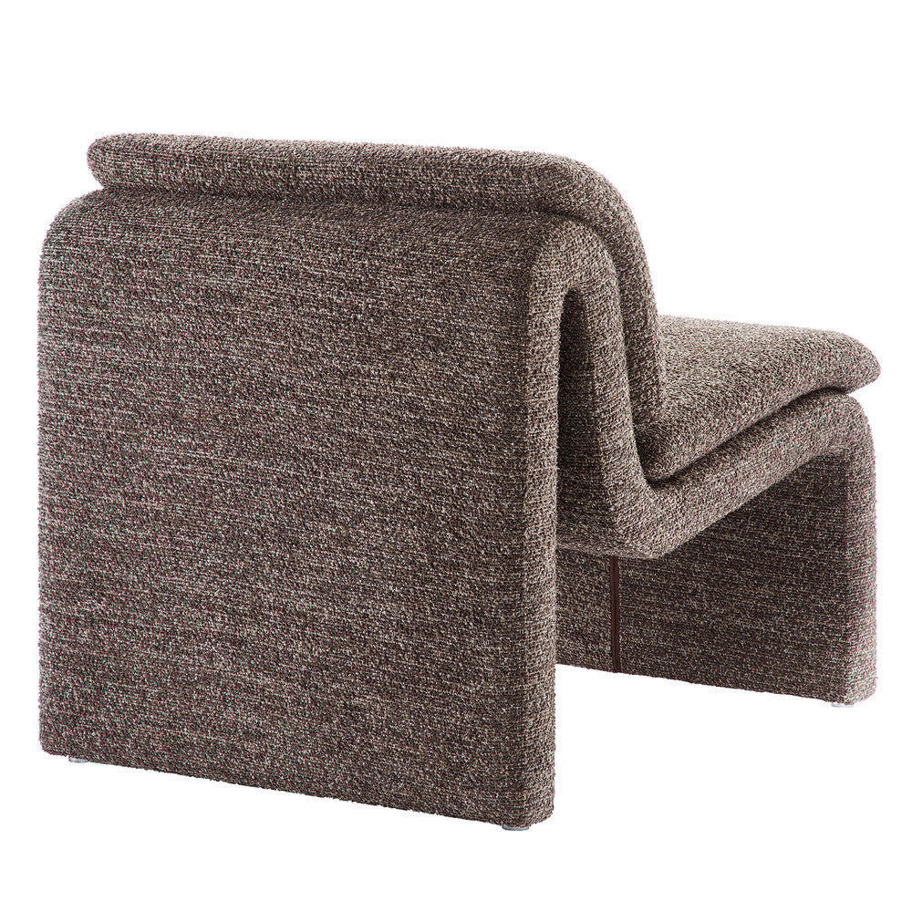 Modway Dune Boucle Upholstered Armless Accent Chair by Modway-EEI-7103