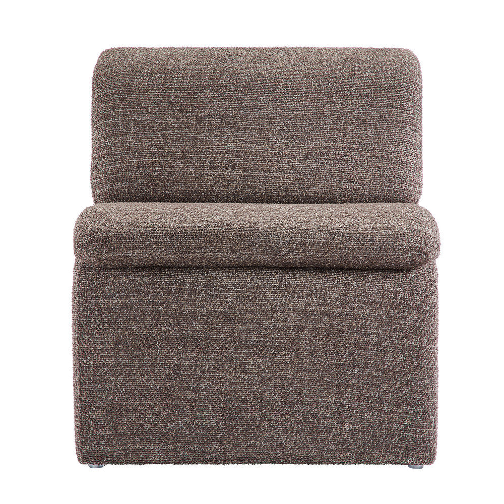 Modway Dune Boucle Upholstered Armless Accent Chair by Modway-EEI-7103