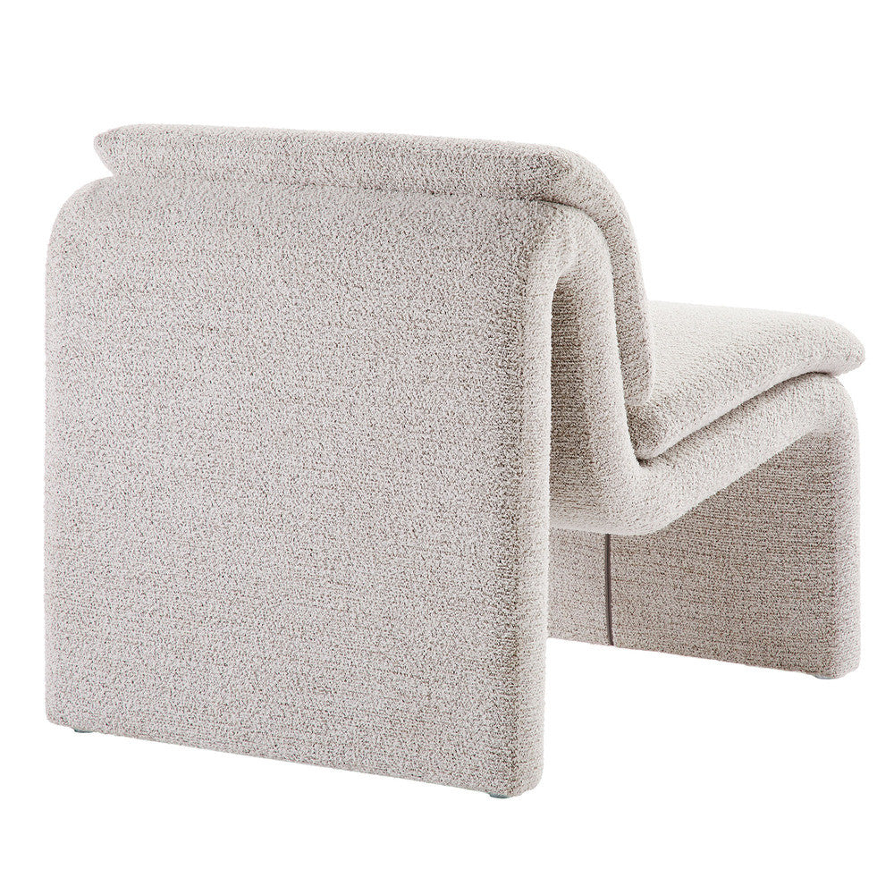 Modway Dune Boucle Upholstered Armless Accent Chair by Modway-EEI-7103
