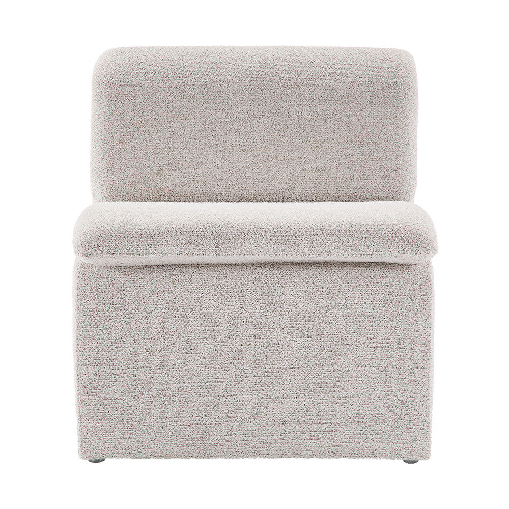Modway Dune Boucle Upholstered Armless Accent Chair by Modway-EEI-7103