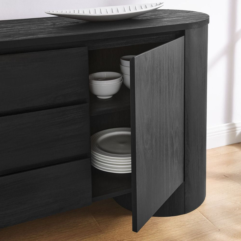EEI-7050 Duval 71" Rounded Sideboard Storage Cabinet by Modway