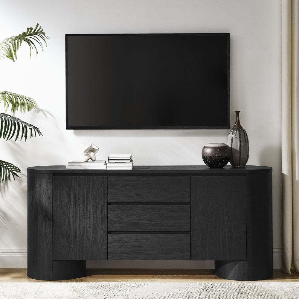 EEI-7050 Duval 71" Rounded Sideboard Storage Cabinet by Modway