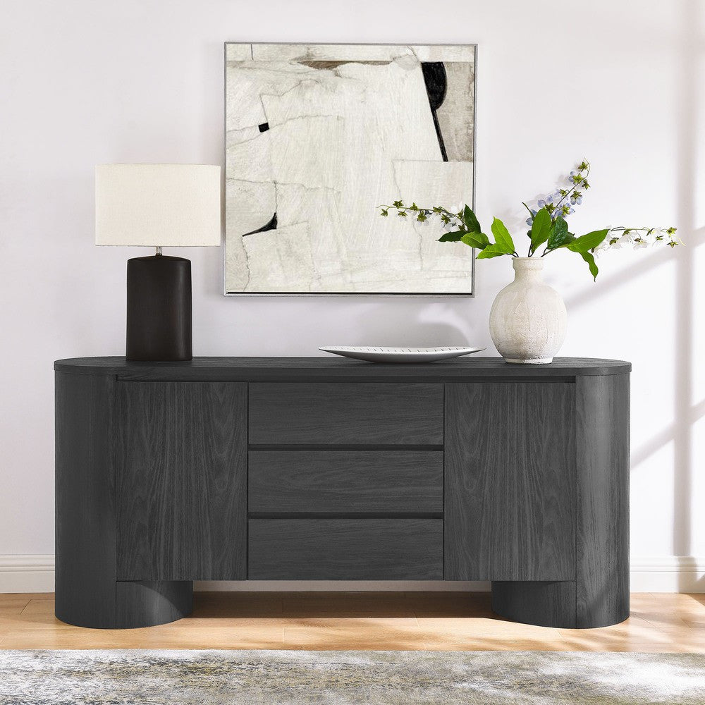 EEI-7050 Duval 71" Rounded Sideboard Storage Cabinet by Modway