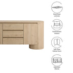 EEI-7050 Duval 71" Rounded Sideboard Storage Cabinet by Modway