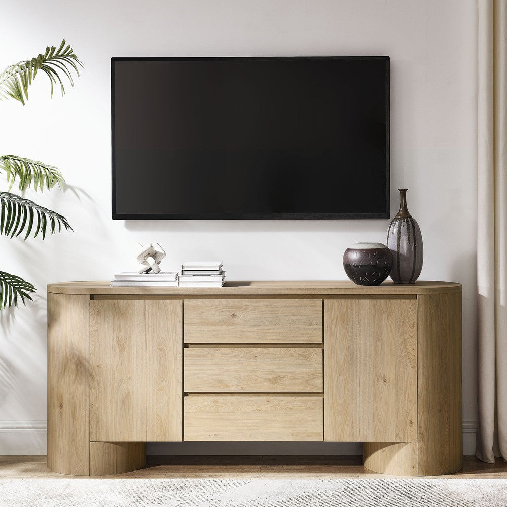 EEI-7050 Duval 71" Rounded Sideboard Storage Cabinet by Modway