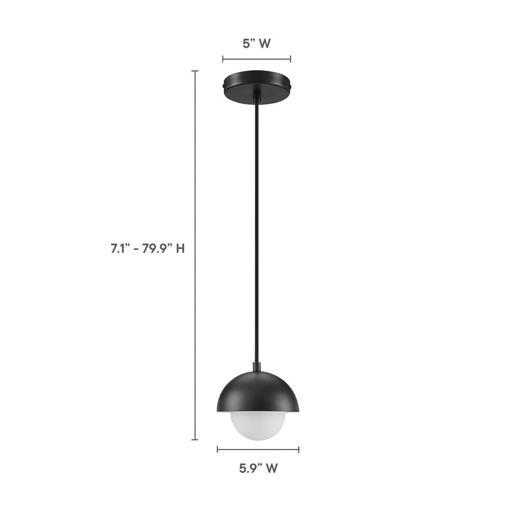 EEI-6870 Eclipse Globe Pendant Light by Modway
