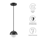 EEI-6870 Eclipse Globe Pendant Light by Modway