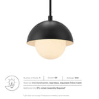 EEI-6870 Eclipse Globe Pendant Light by Modway