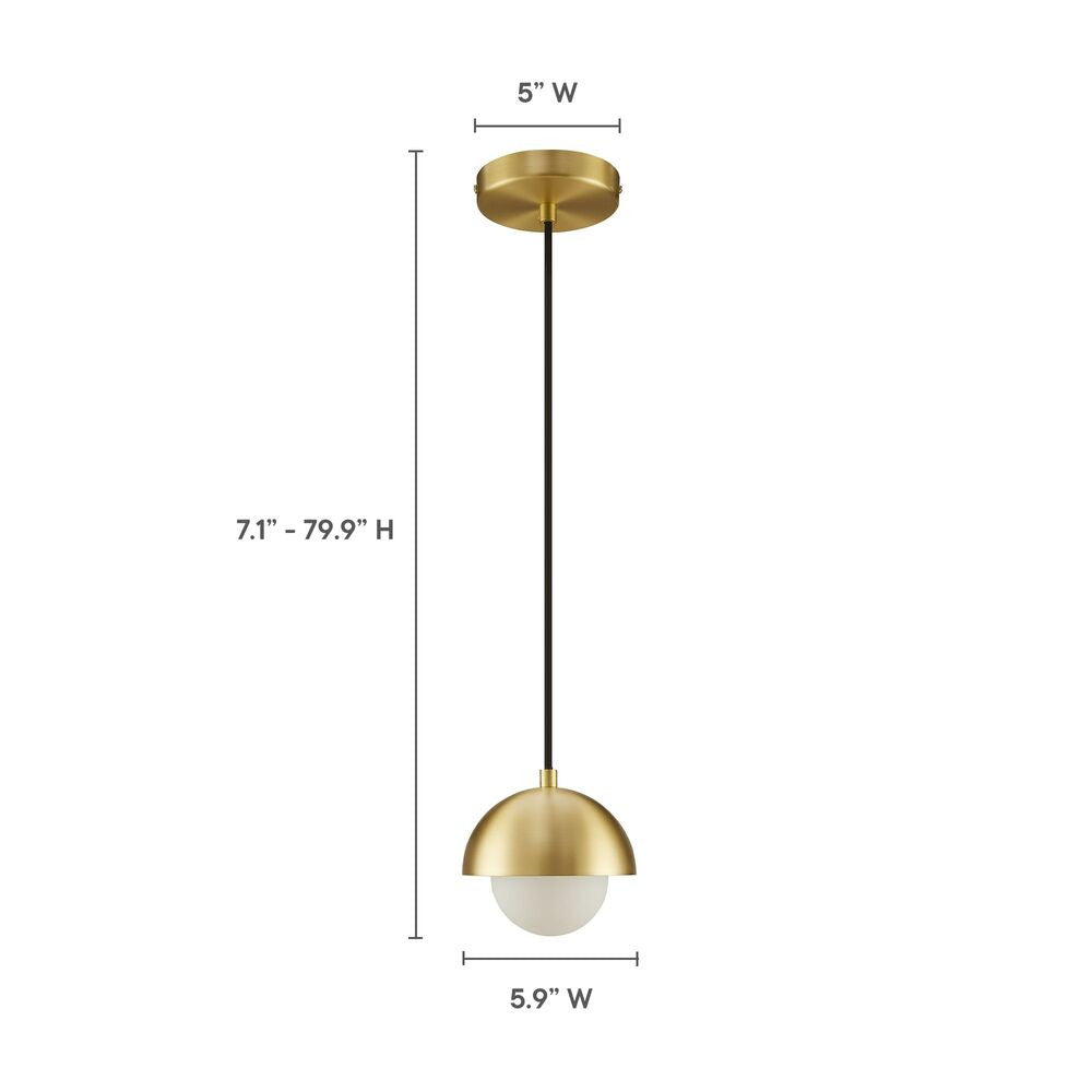 EEI-6870 Eclipse Globe Pendant Light by Modway