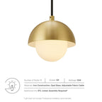 EEI-6870 Eclipse Globe Pendant Light by Modway