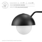 EEI-6871 Eclipse Globe Wall Sconce by Modway