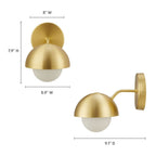 EEI-6871 Eclipse Globe Wall Sconce by Modway