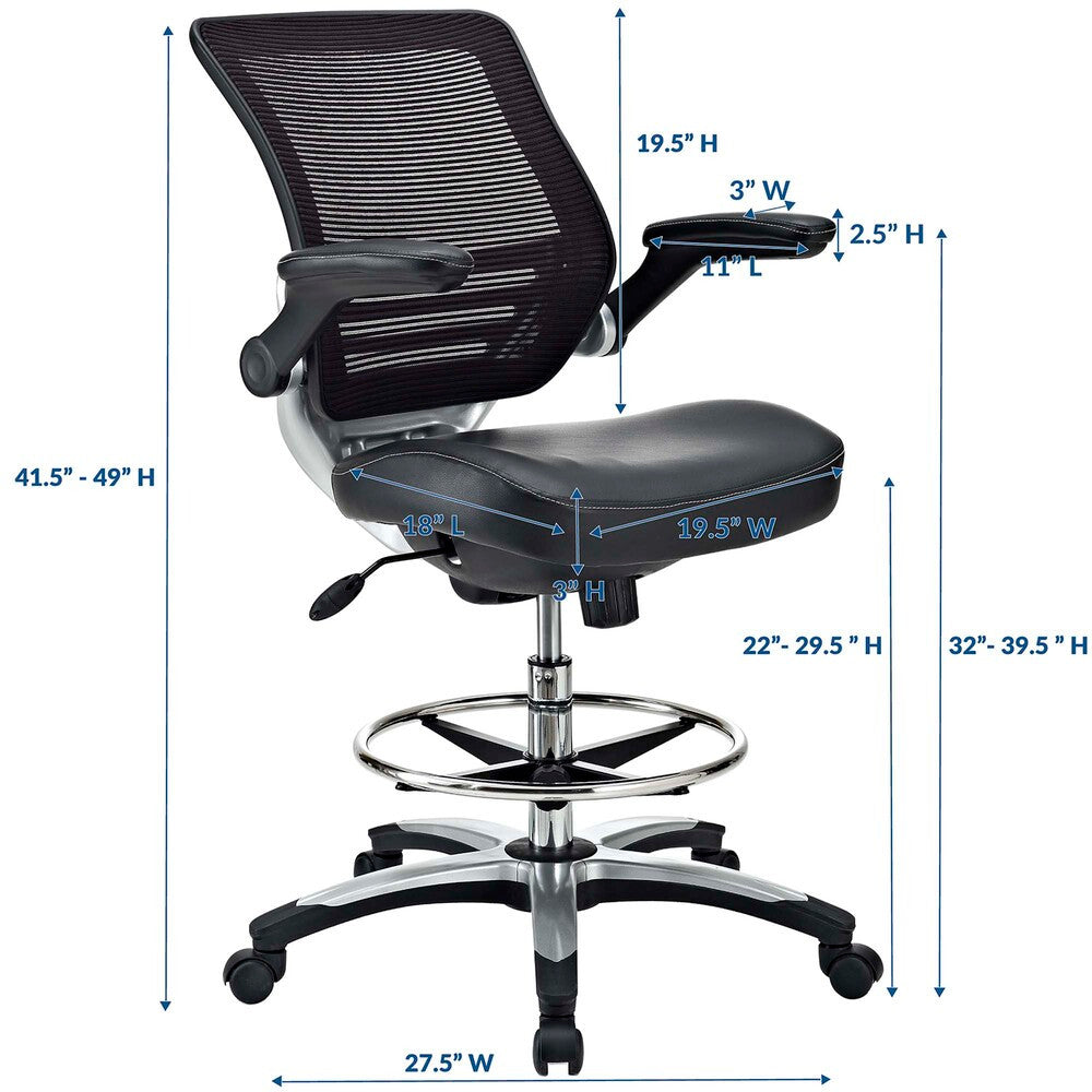 EEI-211 Edge Drafting Chair by Modway