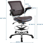 EEI-211 Edge Drafting Chair by Modway