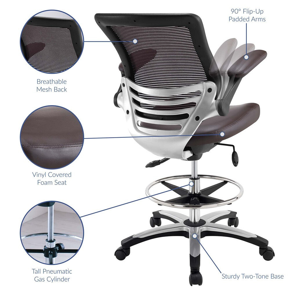 EEI-211 Edge Drafting Chair by Modway