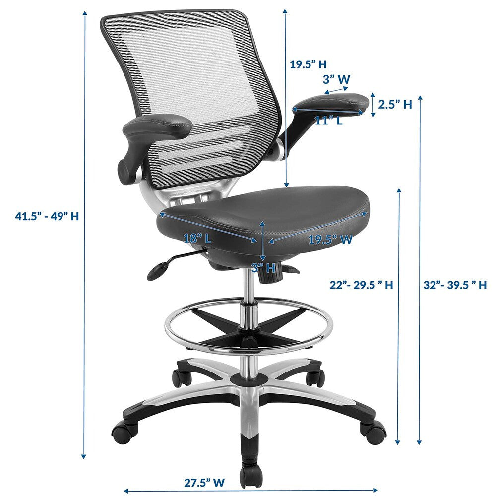 EEI-211 Edge Drafting Chair by Modway