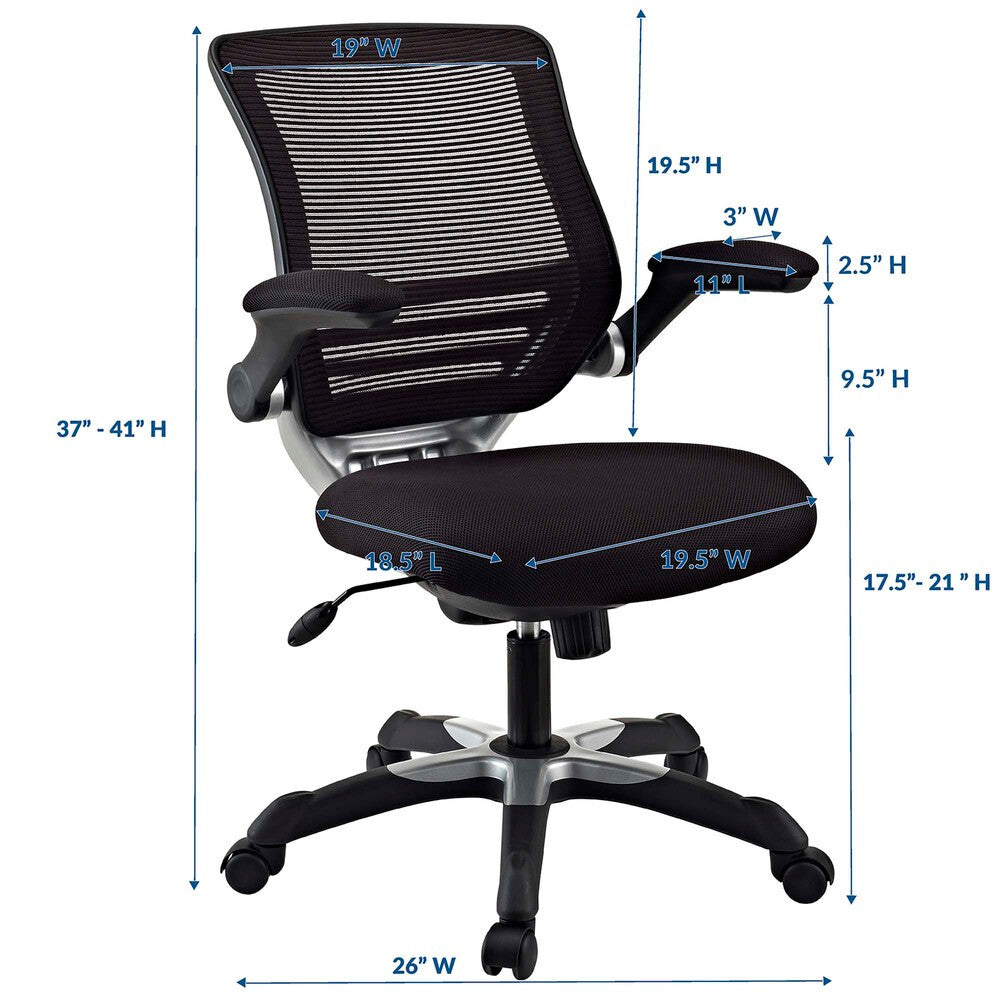EEI-594-BLK Edge Mesh Office Chair by Modway