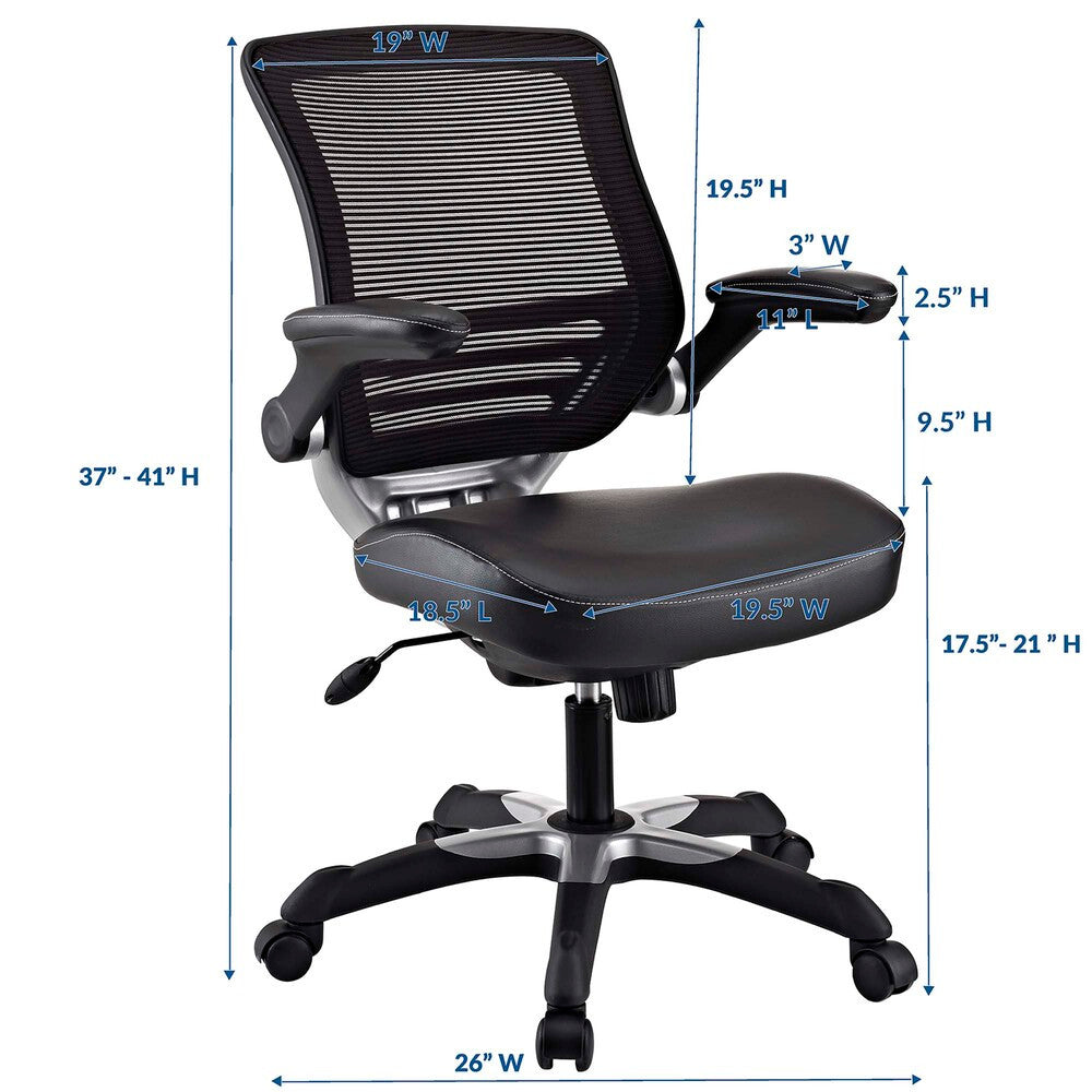 EEI-595 Edge Vinyl Office Chair by Modway