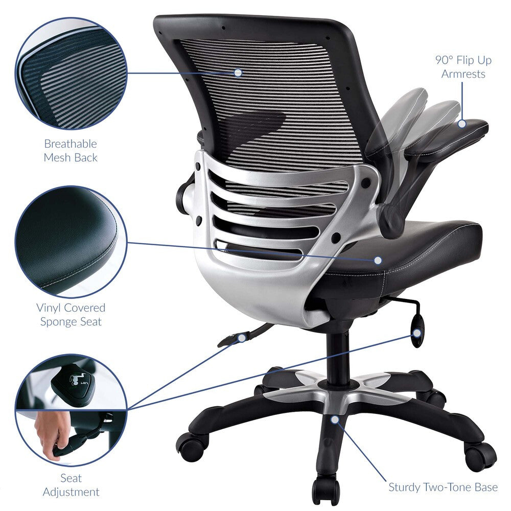 EEI-595 Edge Vinyl Office Chair by Modway