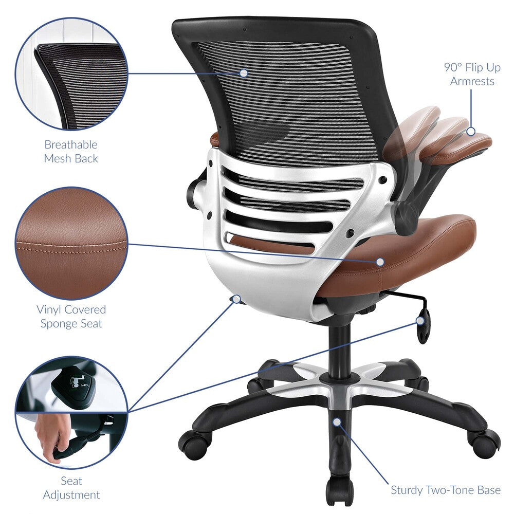EEI-595 Edge Vinyl Office Chair by Modway