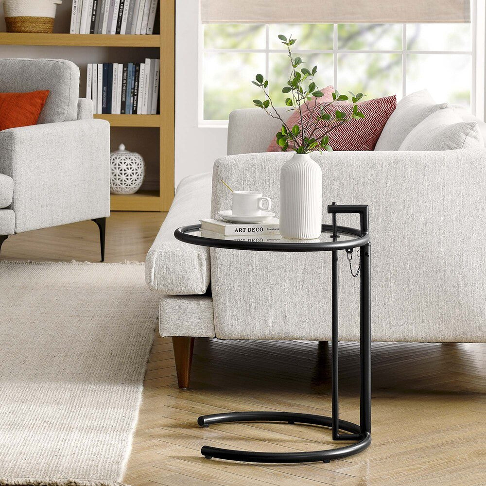 EEI-125 Eileen Gray Metal Side Table by Modway