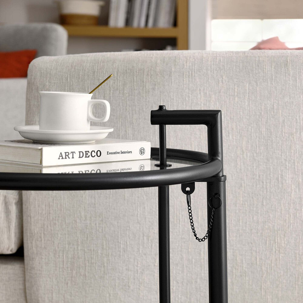 EEI-125 Eileen Gray Metal Side Table by Modway