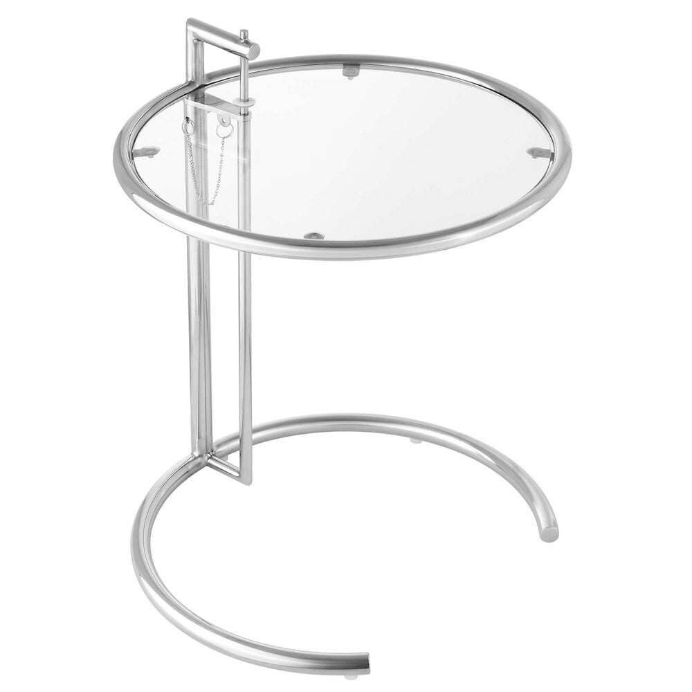 EEI-125 Eileen Gray Metal Side Table by Modway