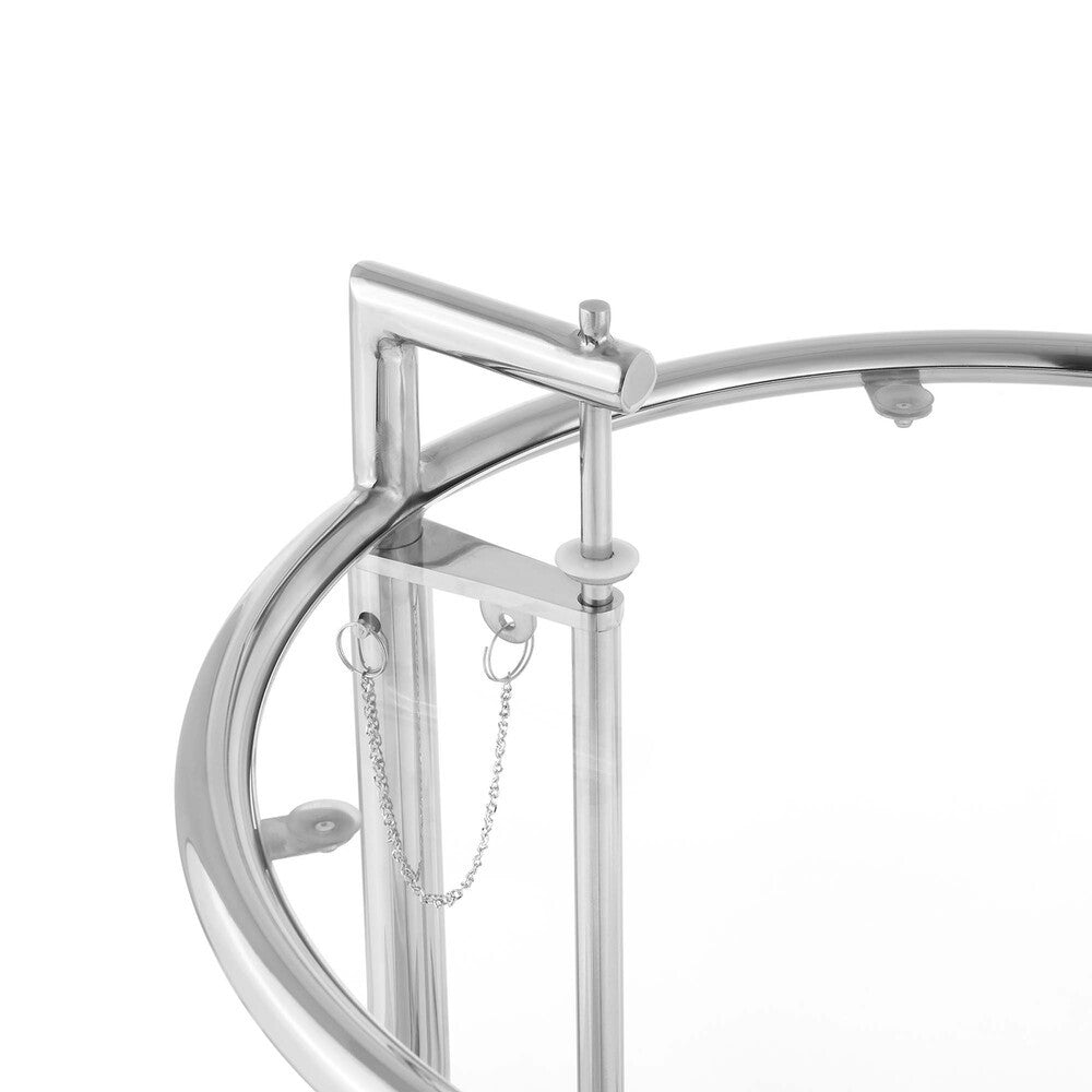 EEI-125 Eileen Gray Metal Side Table by Modway
