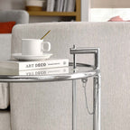 EEI-125 Eileen Gray Metal Side Table by Modway