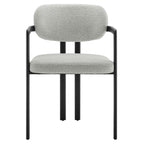 Modway Elio Barrel Fabric and Metal Dining Chair by Modway-EEI-7229