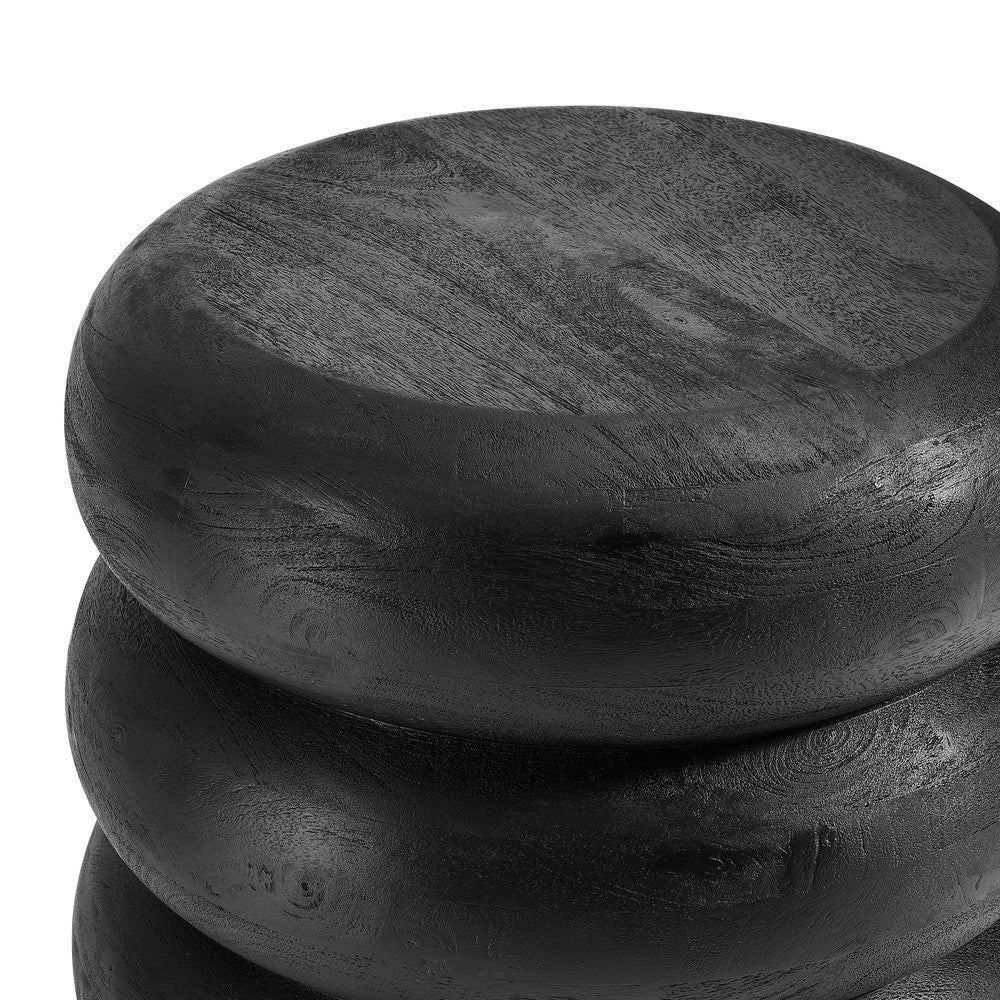 EEI-7106 Ellery Round Stacked Wood Side Table by Modway